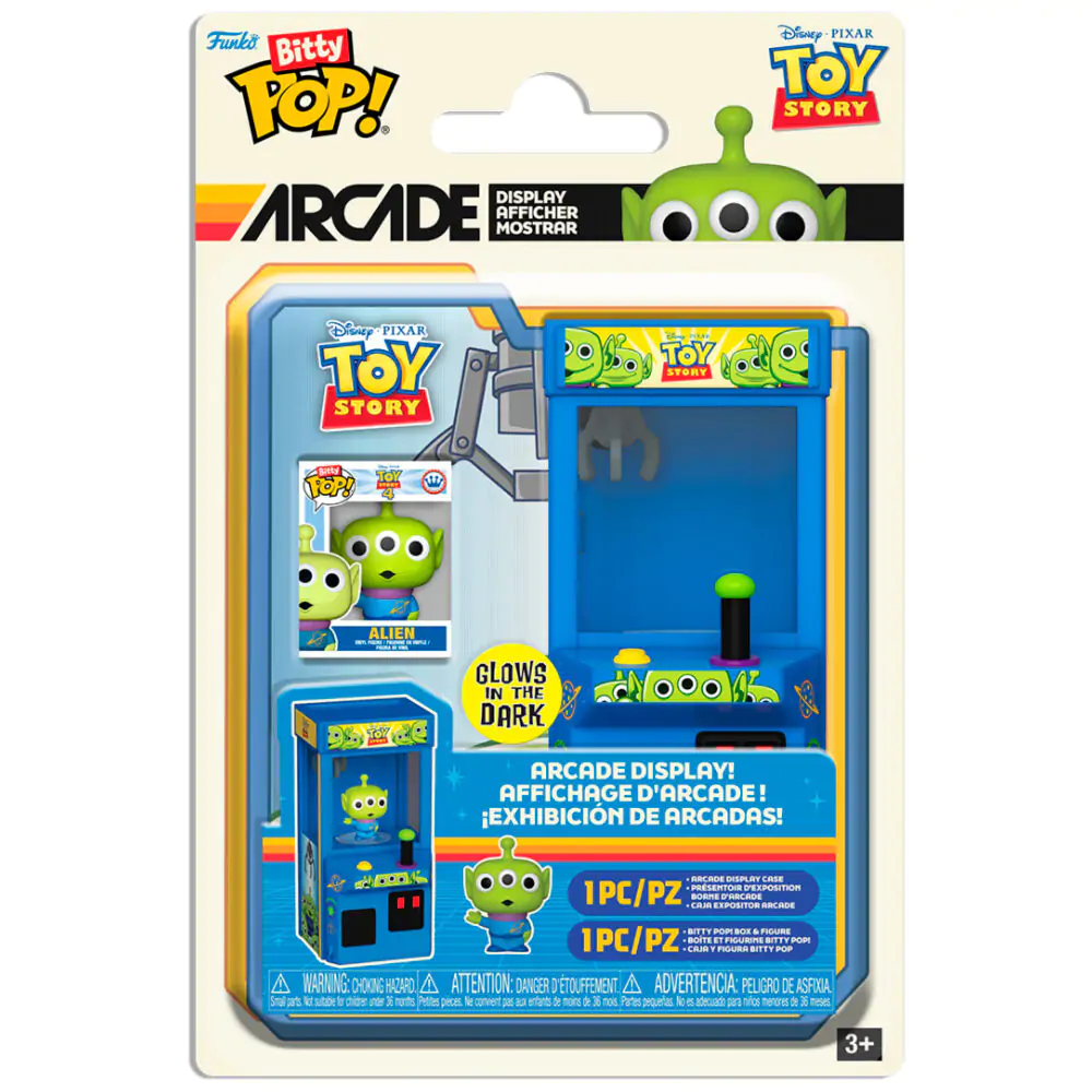 Bitty Funko POP figure Arcade Claw Disney Pixar Toy Story Alien product photo