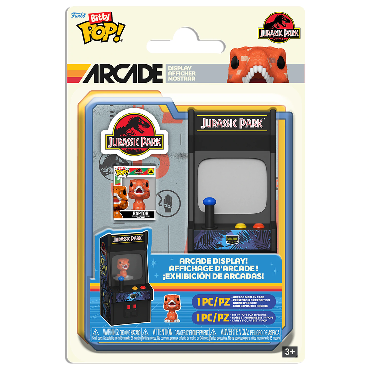 Bitty Funko POP figure Arcade Jurassic Park product photo