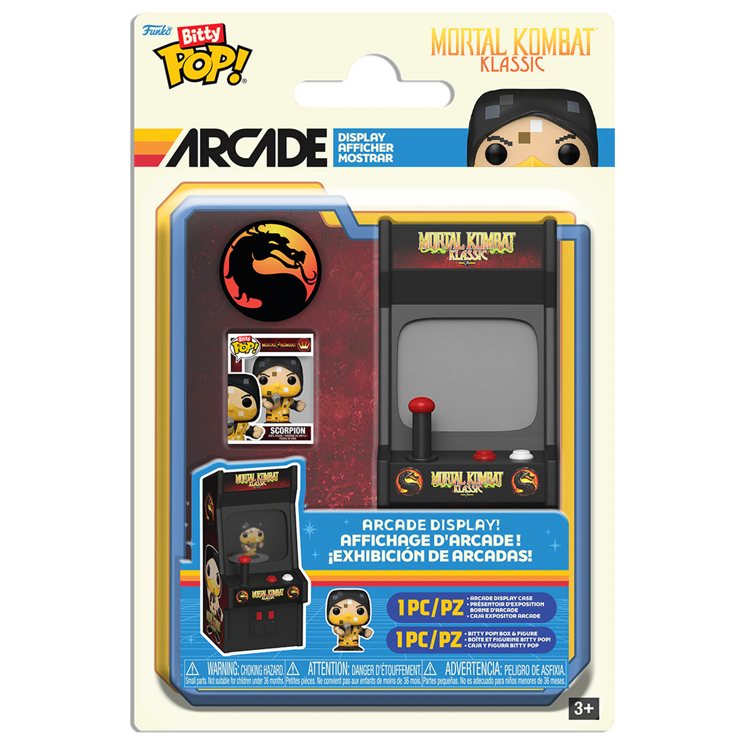 Bitty Funko POP figure Arcade Mortal Kombat product photo