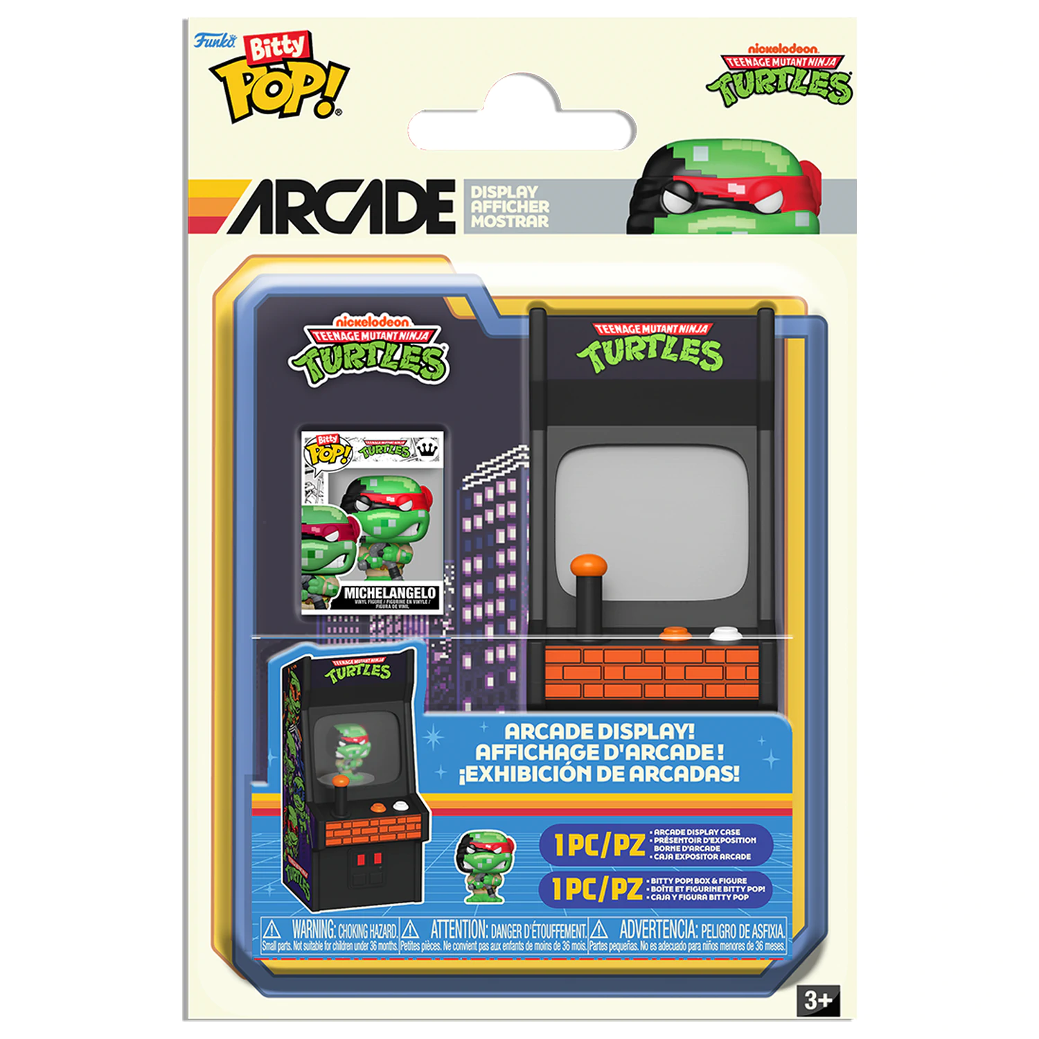 Bitty Funko POP figure Arcade Teenage Mutant Ninja Turtles product photo