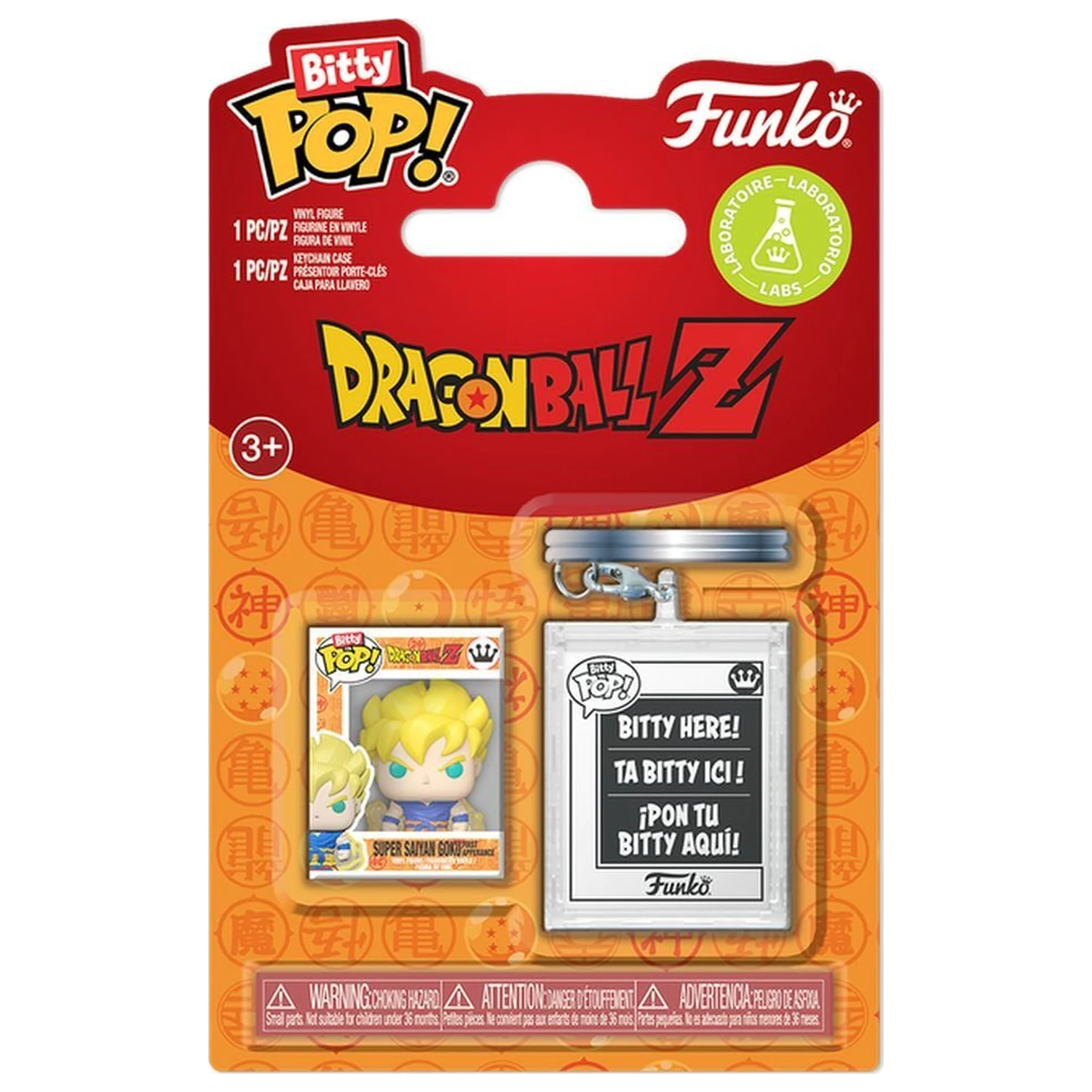 Bitty Funko POP figure & keyring Dragon Ball Super Saiyan Goku product photo