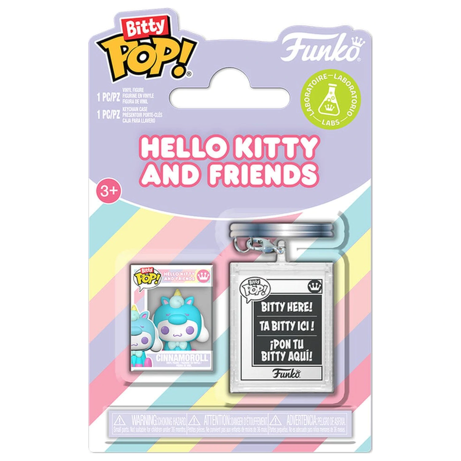 Bitty Funko POP figure & keyring Hello Kitty and Friends Cinnamoroll product photo