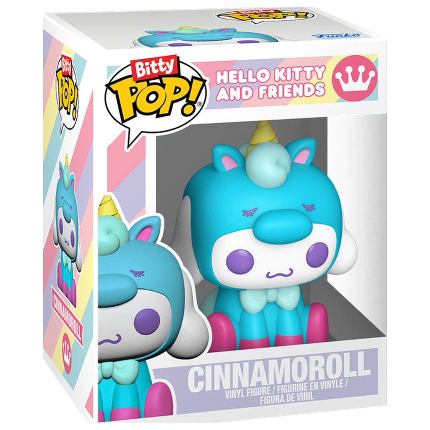 Bitty Funko POP figure & keyring Hello Kitty and Friends Cinnamoroll product photo