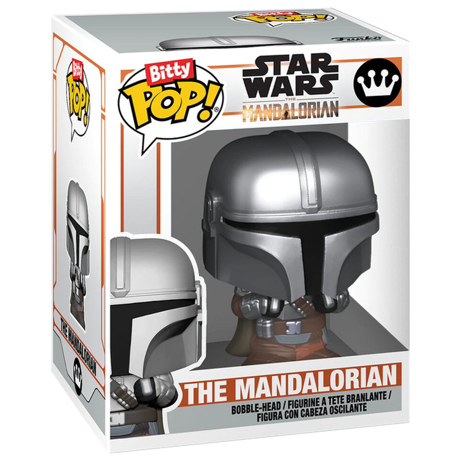 Bitty Funko POP figure Ride Star Wars The Mandalorian In N1 Starfighter With Grogu product photo