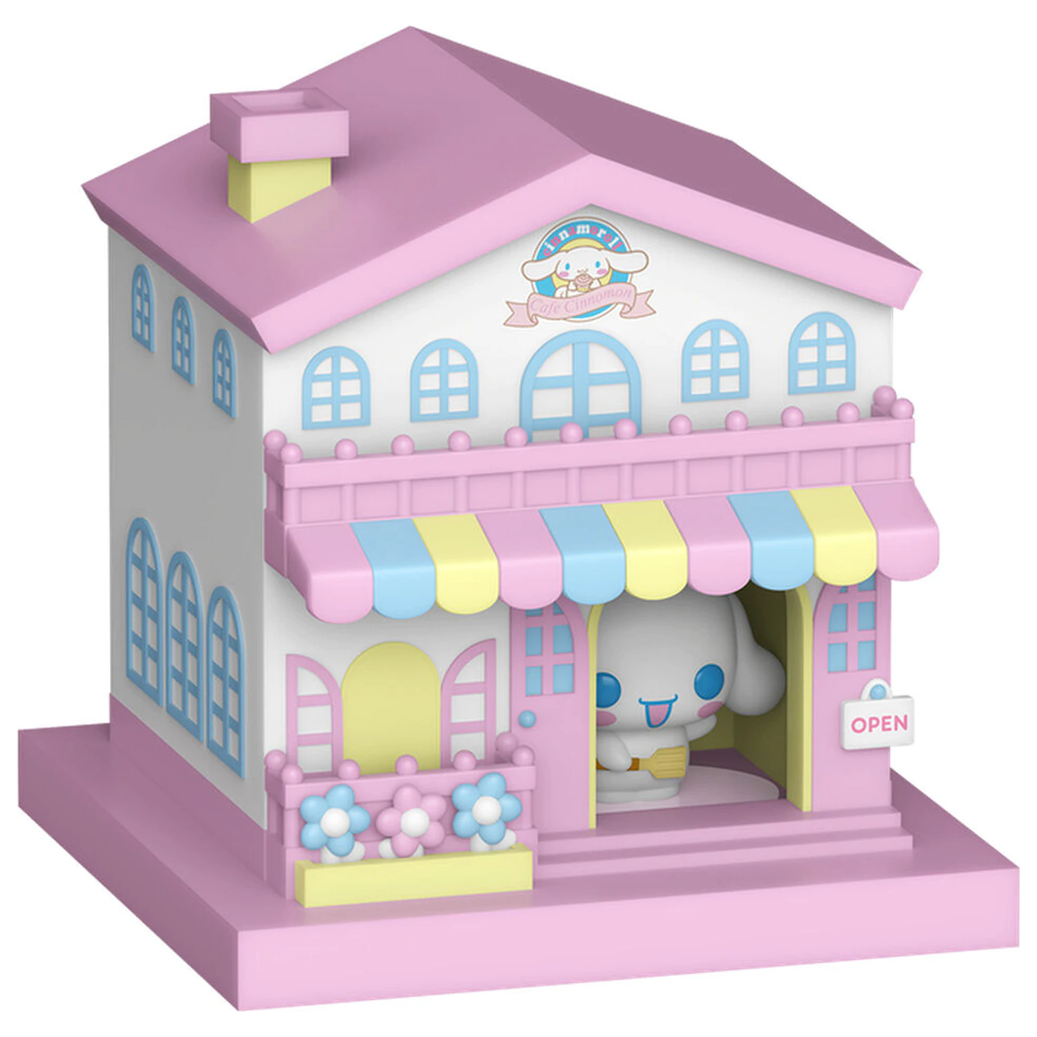 Bitty Funko POP figure Town Hello Kitty and Friends Chef Cinnamoroll With Cafe Cinnamoroll product photo