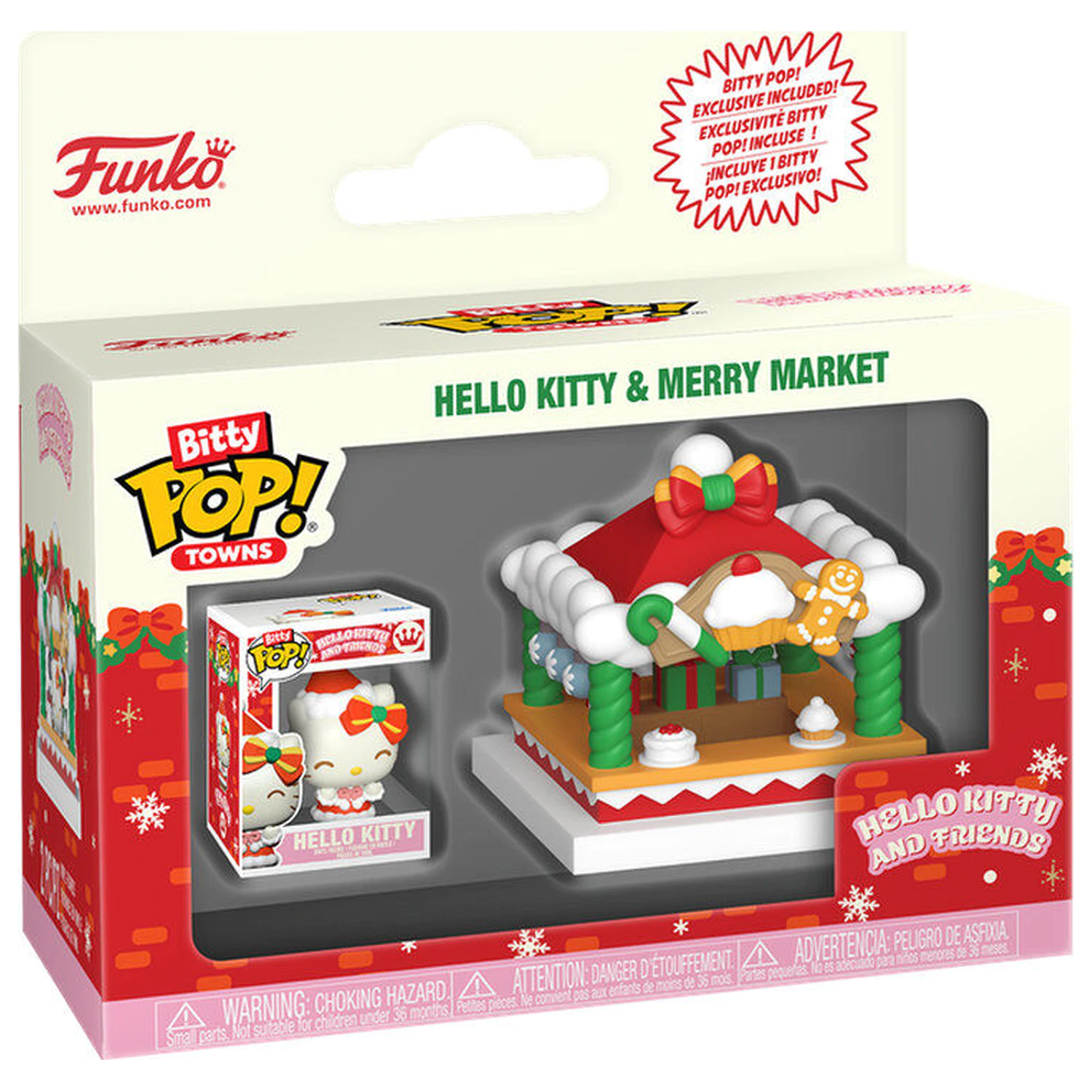 Bitty Funko POP figure Town Hello Kitty and Merry Market product photo