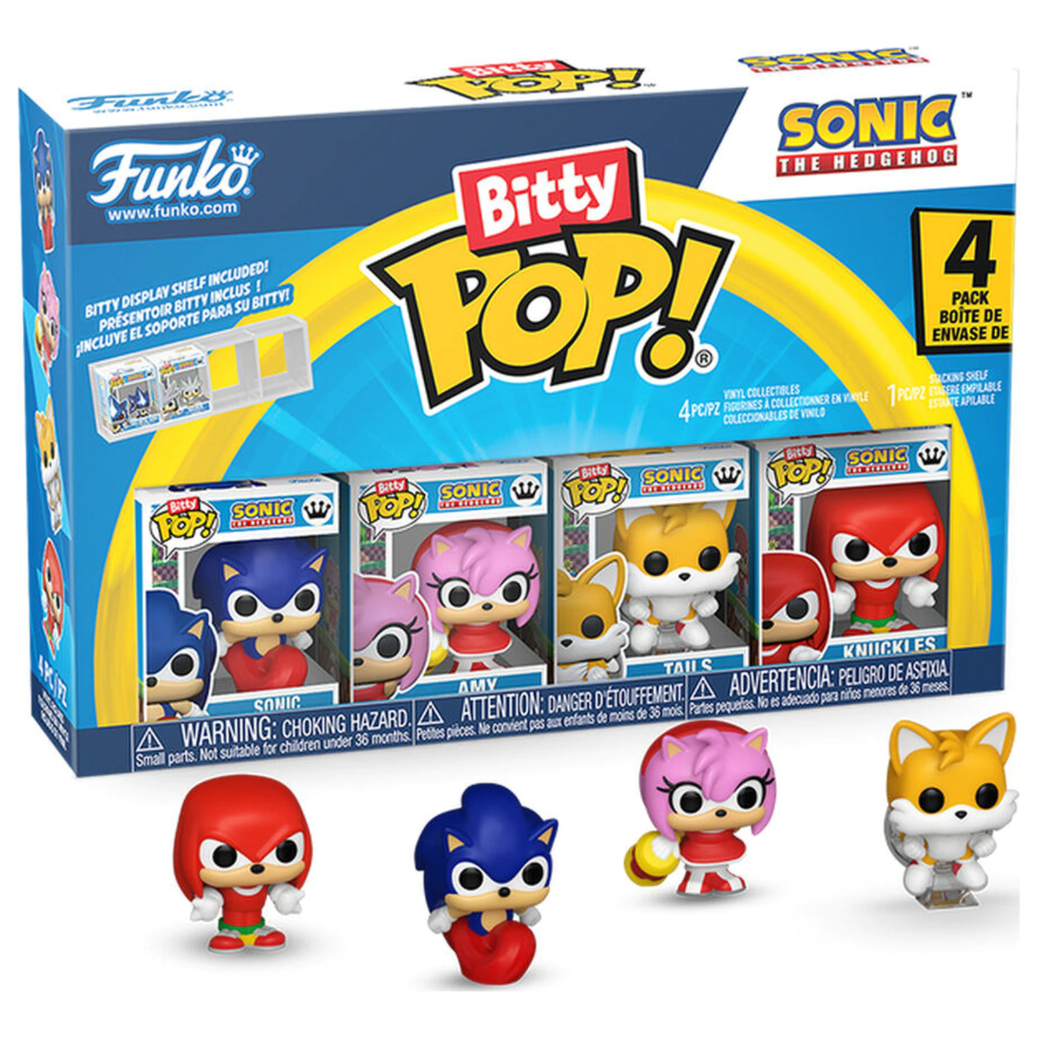 Bitty Funko POP figures Sonic The Hedgehog product photo