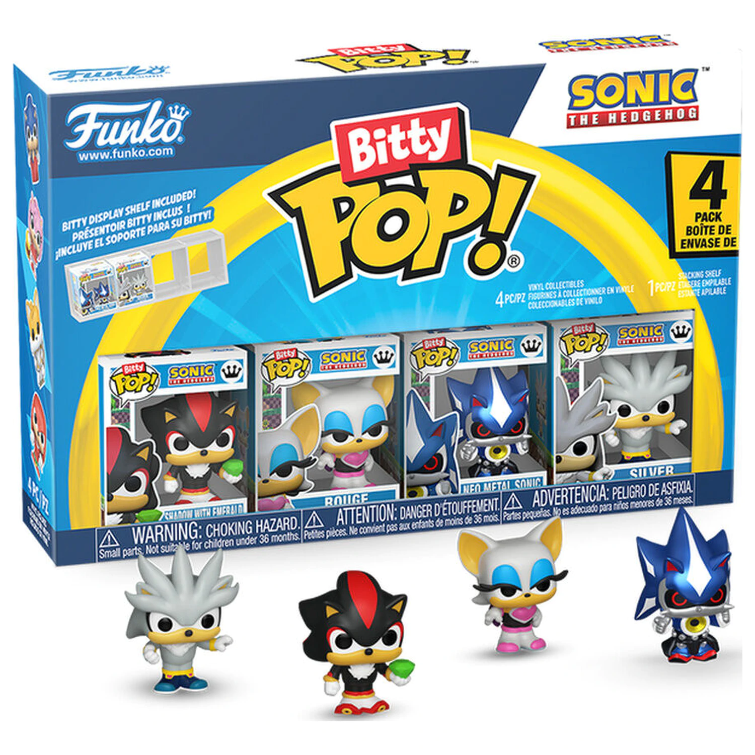 Bitty Funko POP figures Sonic The Hedgehog product photo