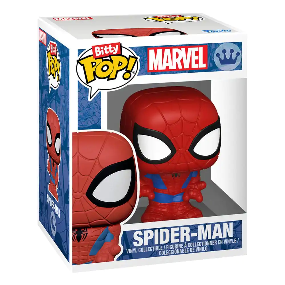 Bitty Funko POP Marvel Spider-Man Vinyl Figure 4-Pack Parker Split product photo