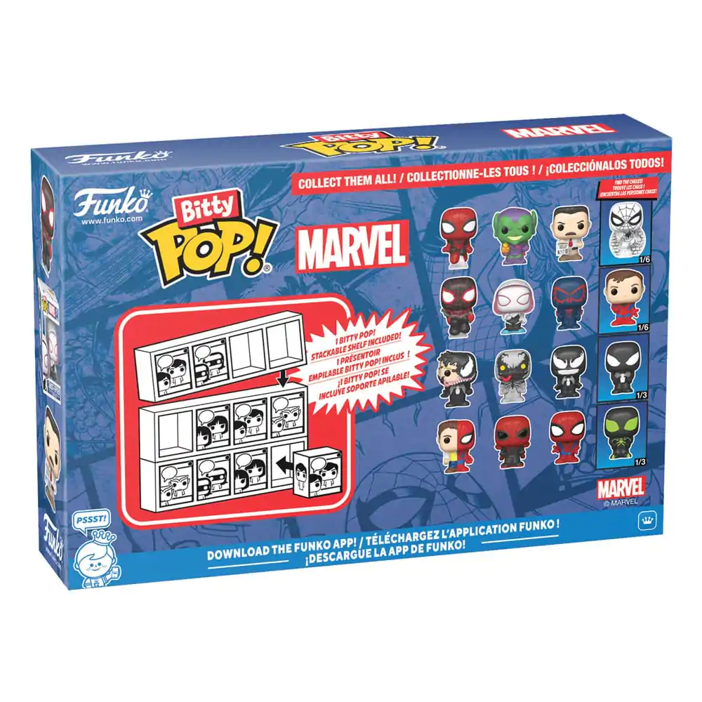 Bitty Funko POP Marvel Spider-Man Vinyl Figure 4-Pack Venom product photo