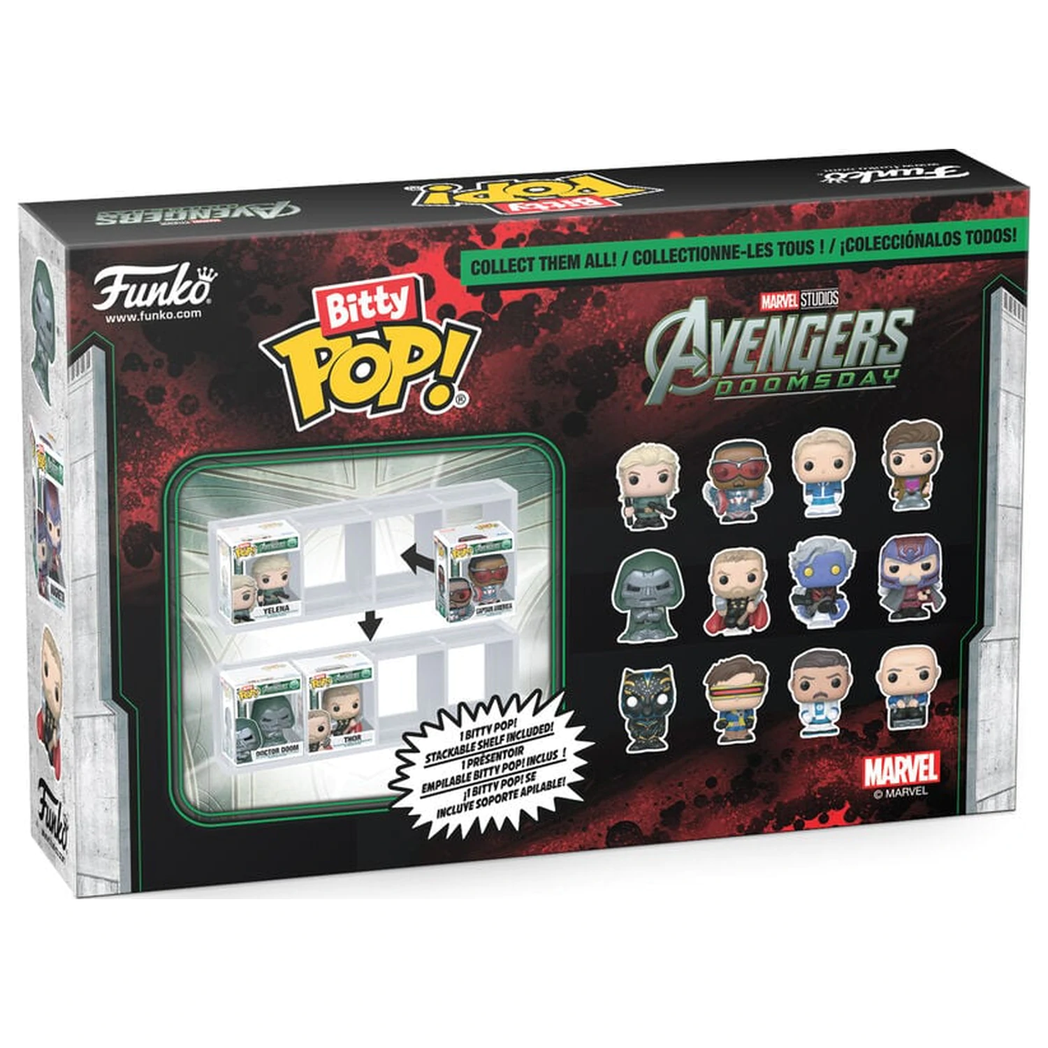 Bitty Funko POP Marvel Studios Avengers 4-Pack Figures Doomsday product photo
