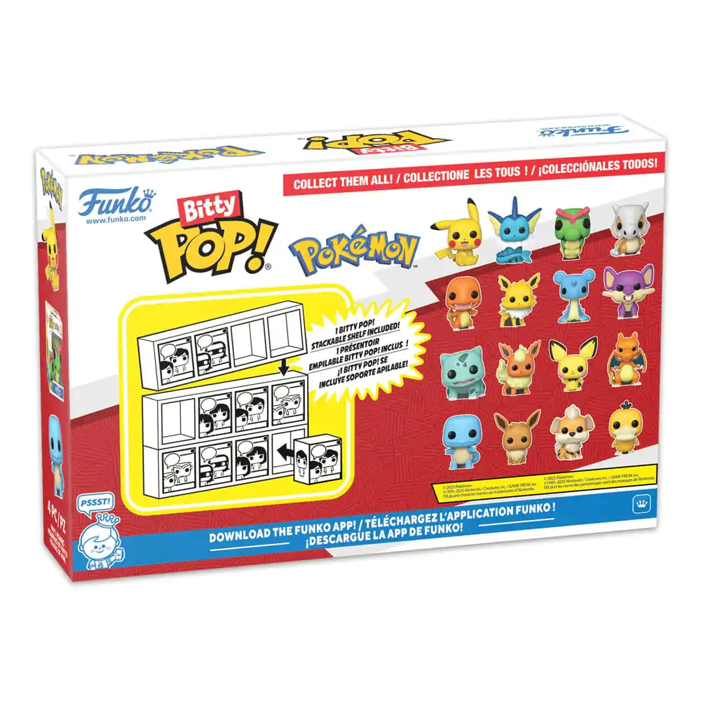 Funko Bitty POP Pokemon Vinyl Figure 4-Pack Pikachu product photo