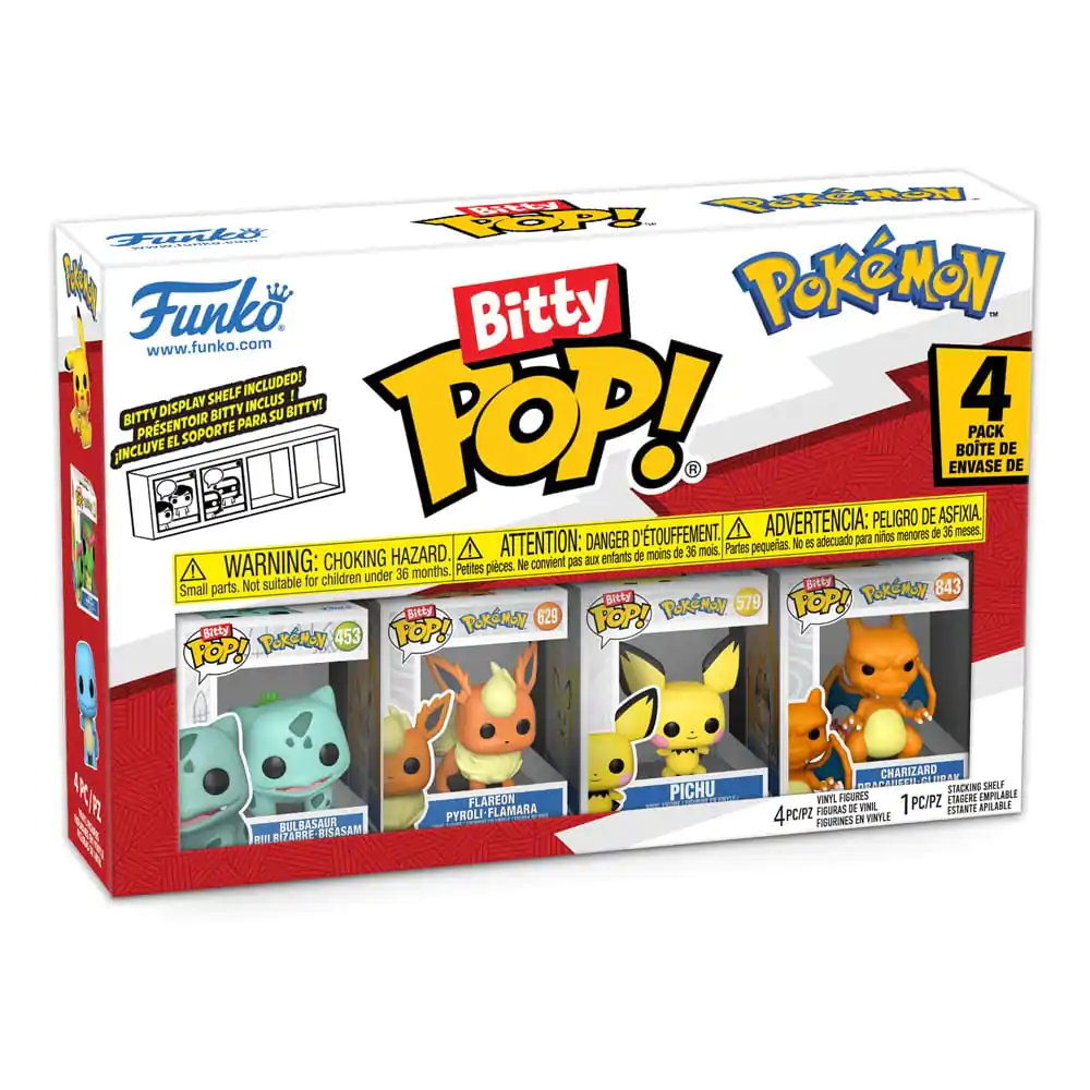 Bitty Funko POP Pokemon Vinyl Figure 4-Pack Bulbasaur product photo