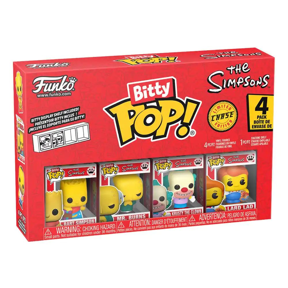 Bitty Funko POP The Simpsons Vinyl Figure 4-Pack Bart product photo