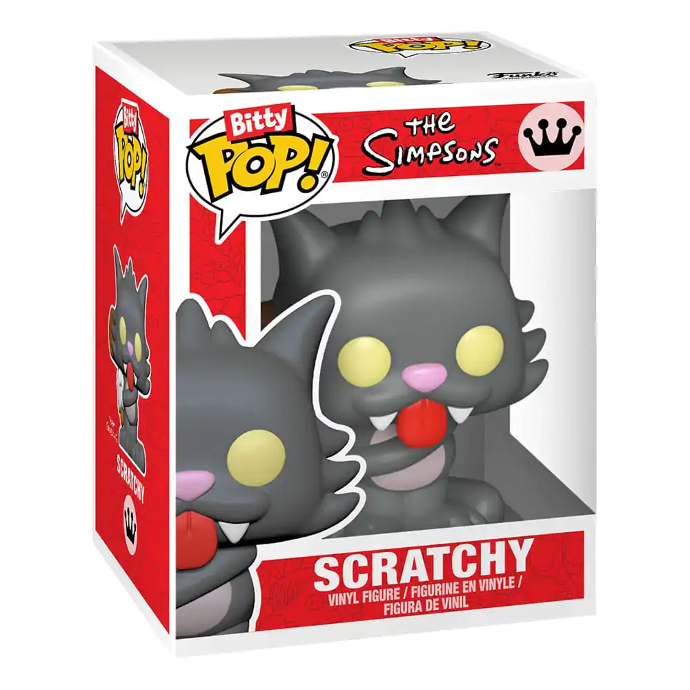 Bitty Funko POP The Simpsons Vinyl Figure 4-Pack Scratchy product photo