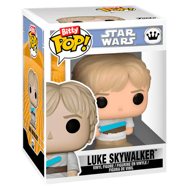 Bitty Pop figure Rides Star Wars Luke Skywalker and Speeder product photo