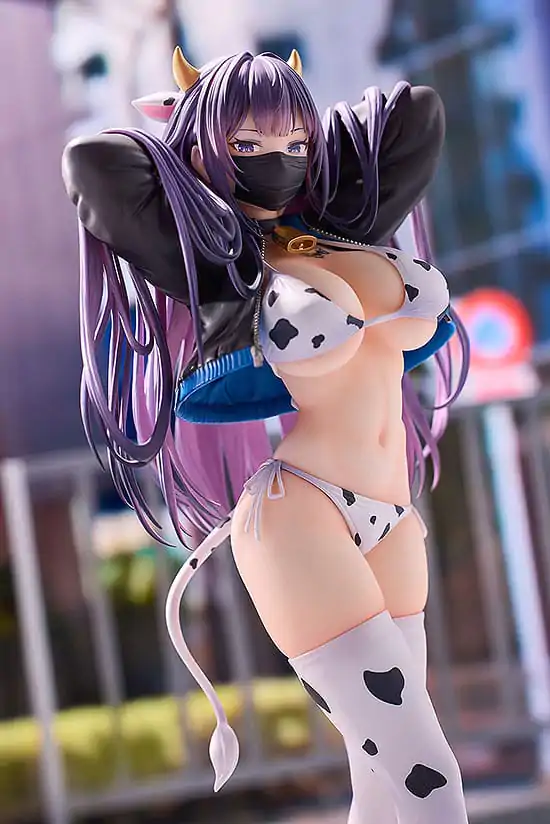 Biya Original Character Statue 1/6 Yuna: Cow Bikini Ver. 26 cm termékfotó