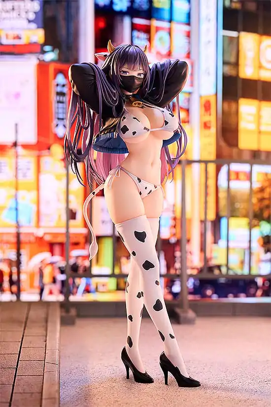 Biya Original Character Statue 1/6 Yuna: Cow Bikini Ver. 26 cm termékfotó