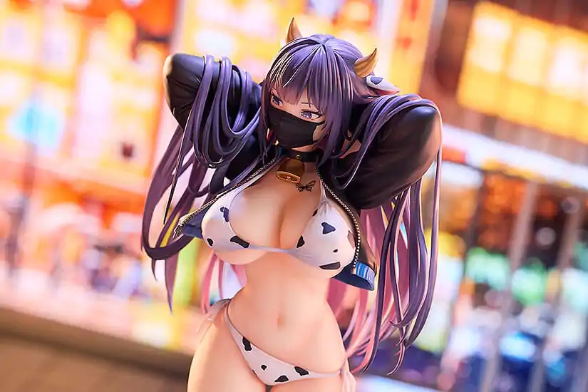 Biya Original Character Statue 1/6 Yuna: Cow Bikini Ver. 26 cm termékfotó