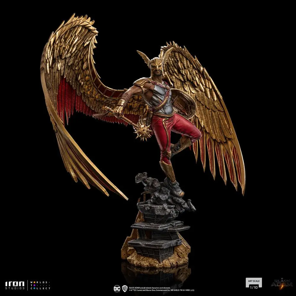 Black Adam Art Scale Statue 1/10 Hawkman 36 cm termékfotó