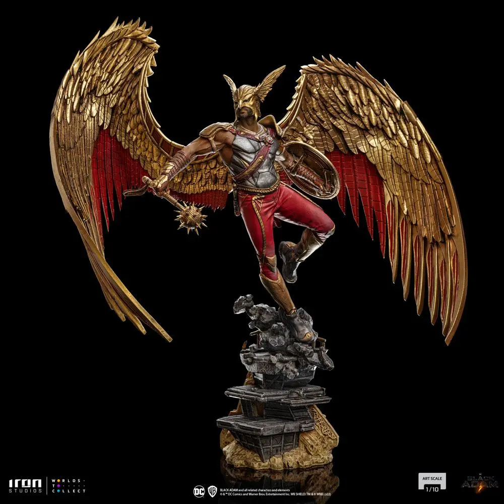 Black Adam Art Scale Statue 1/10 Hawkman 36 cm termékfotó