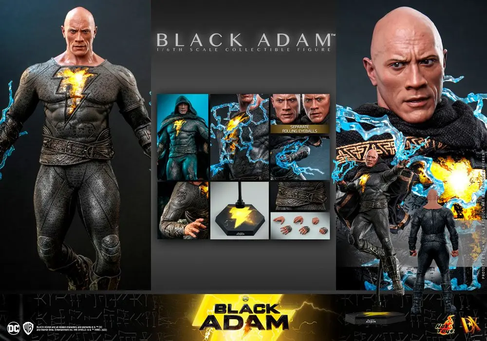 Black Adam DX Action Figure 1/6 Black Adam 33 cm termékfotó