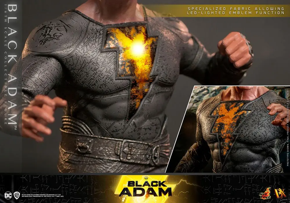 Black Adam DX Action Figure 1/6 Black Adam 33 cm termékfotó