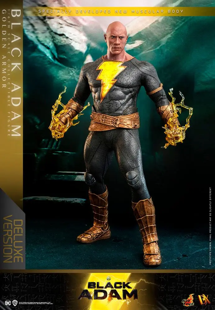 Black Adam DX Action Figure 1/6 Black Adam (Golden Armor) Deluxe Version 33 cm termékfotó