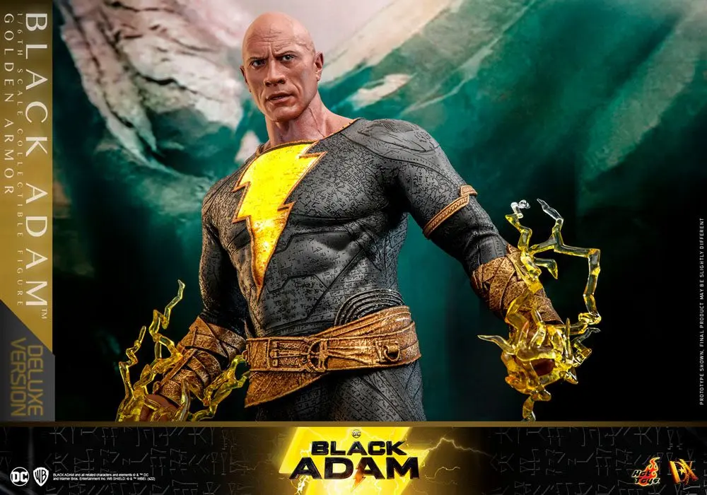 Black Adam DX Action Figure 1/6 Black Adam (Golden Armor) Deluxe Version 33 cm termékfotó