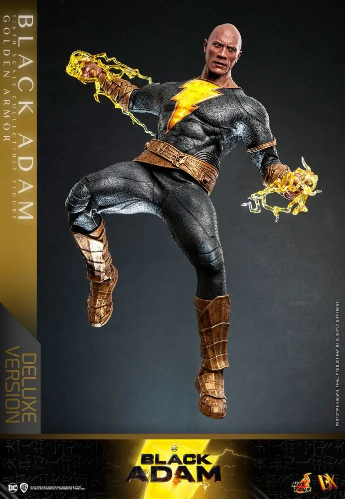 Black Adam DX Action Figure 1/6 Black Adam (Golden Armor) Deluxe Version 33 cm termékfotó