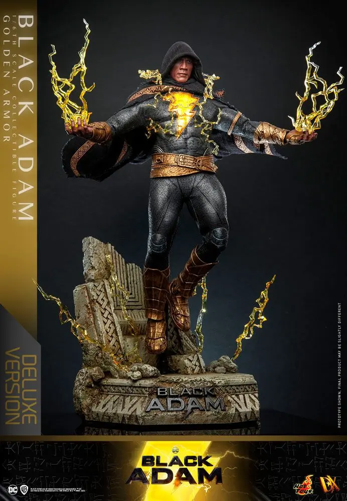 Black Adam DX Action Figure 1/6 Black Adam (Golden Armor) Deluxe Version 33 cm termékfotó