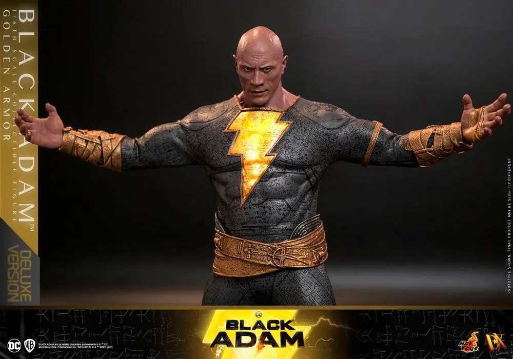 Black Adam DX Action Figure 1/6 Black Adam (Golden Armor) Deluxe Version 33 cm termékfotó