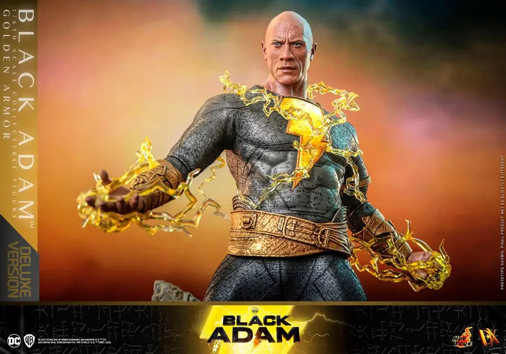 Black Adam DX Action Figure 1/6 Black Adam (Golden Armor) Deluxe Version 33 cm termékfotó