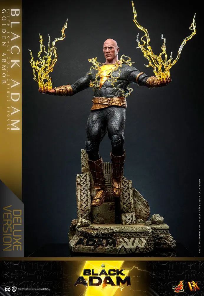 Black Adam DX Action Figure 1/6 Black Adam (Golden Armor) Deluxe Version 33 cm termékfotó