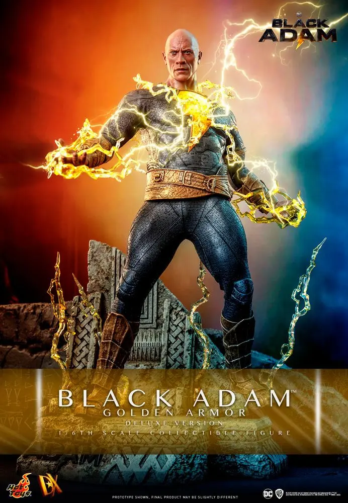 Black Adam DX Action Figure 1/6 Black Adam (Golden Armor) Deluxe Version 33 cm termékfotó