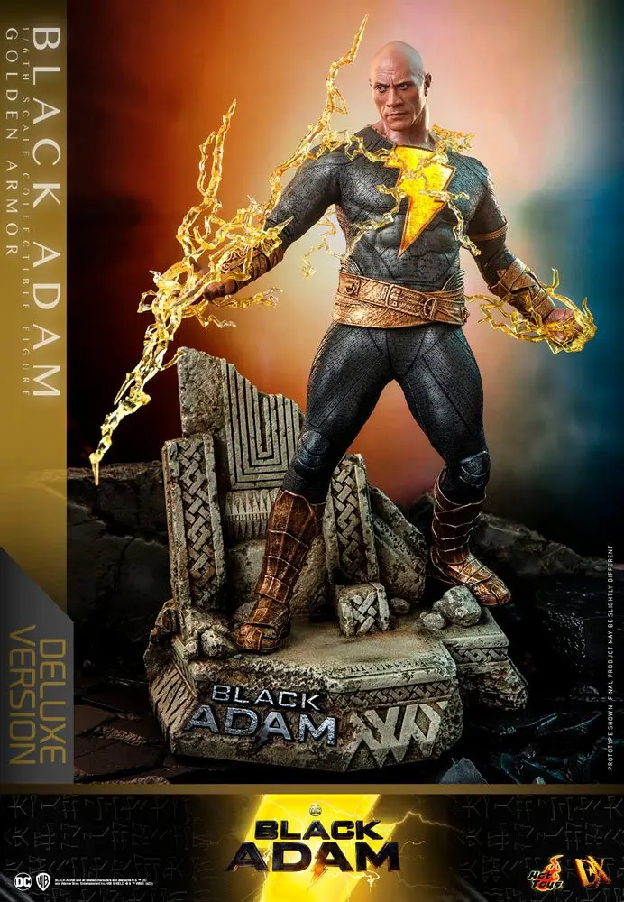 Black Adam DX Action Figure 1/6 Black Adam (Golden Armor) Deluxe Version 33 cm termékfotó