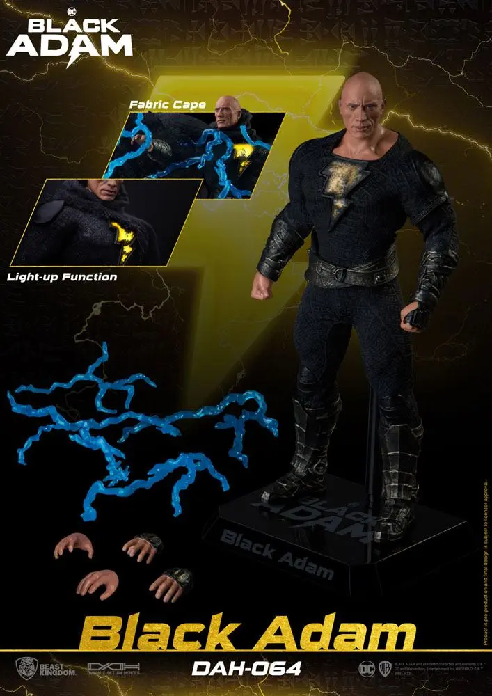 Black Adam Dynamic 8ction Heroes Action Figure 1/9 Black Adam 18 cm product photo