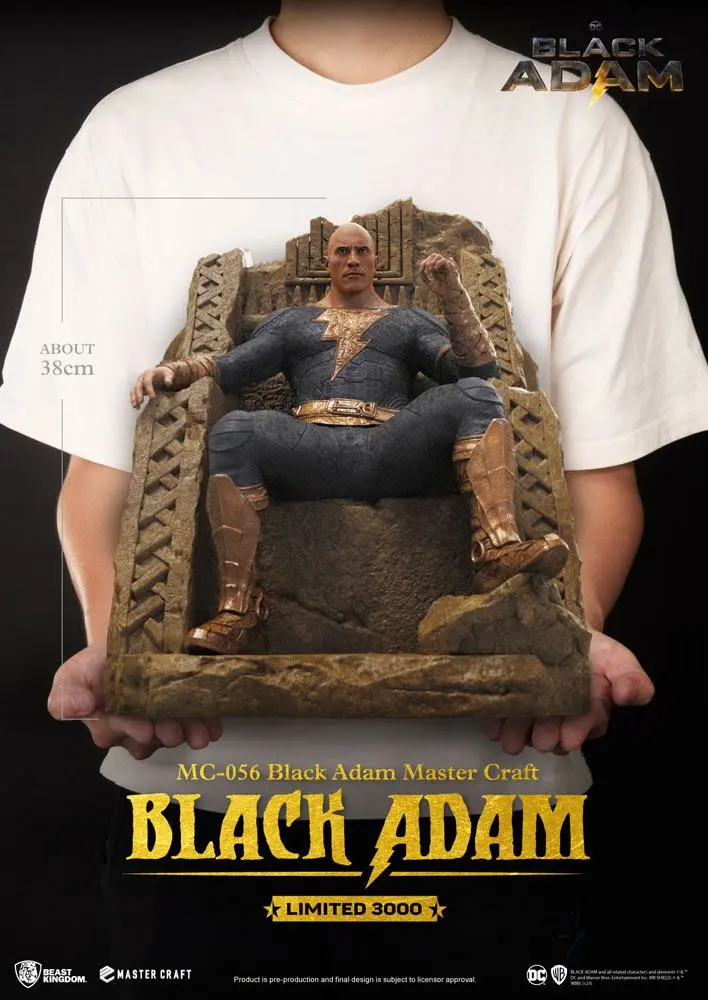 Black Adam Master Craft Statue Black Adam 38 cm product photo