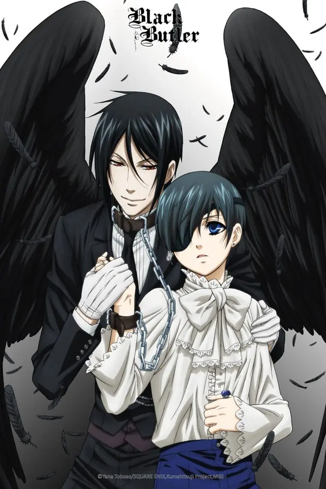 Black Butler Wallscroll Black Wings 60 x 90 cm product photo