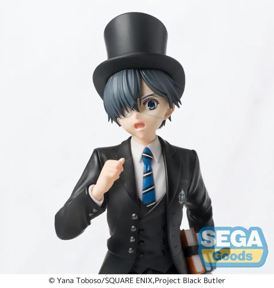 Black Butler: Boarding School Arc Luminasta PVC Statue Ciel Phantomhive 22 cm product photo