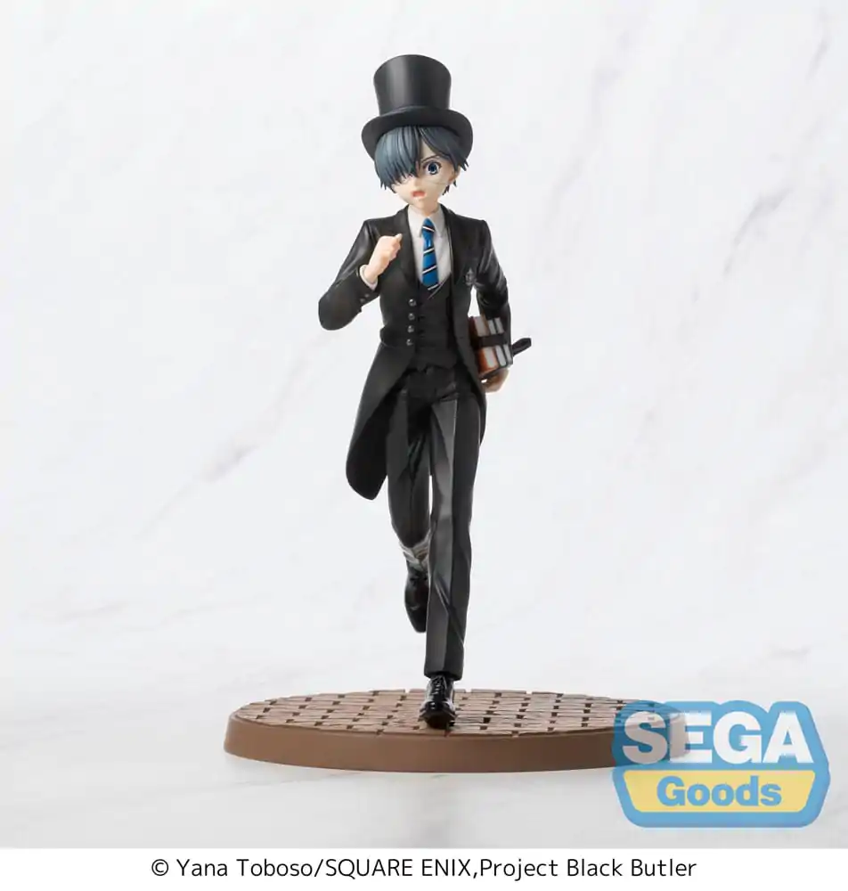 Black Butler: Boarding School Arc Luminasta PVC Statue Ciel Phantomhive 22 cm product photo