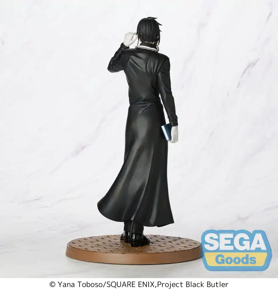 Black Butler: Boarding School Arc Luminasta PVC Statue Sebastian Michaelis 22 cm product photo
