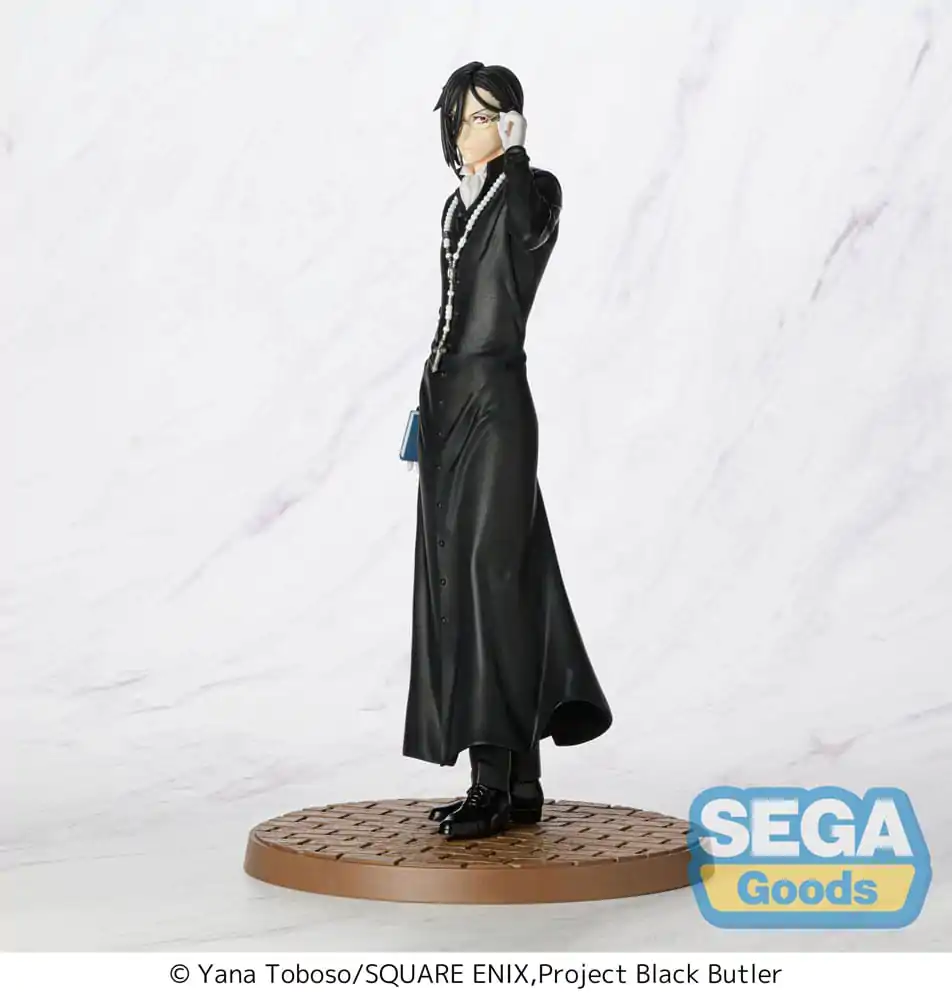 Black Butler: Boarding School Arc Luminasta PVC Statue Sebastian Michaelis 22 cm product photo
