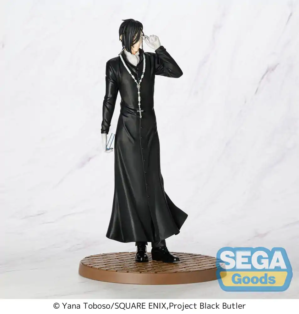 Black Butler: Boarding School Arc Luminasta PVC Statue Sebastian Michaelis 22 cm product photo