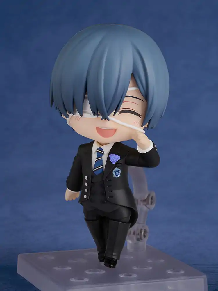 Black Butler: Boarding School Arc Nendoroid Action Figure Ciel Phantomhive: Sapphire Owl Ver. 10 cm product photo