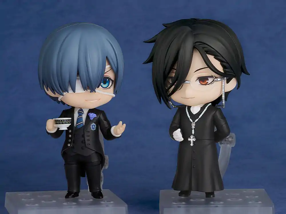 Black Butler: Boarding School Arc Nendoroid Action Figure Ciel Phantomhive: Sapphire Owl Ver. 10 cm product photo