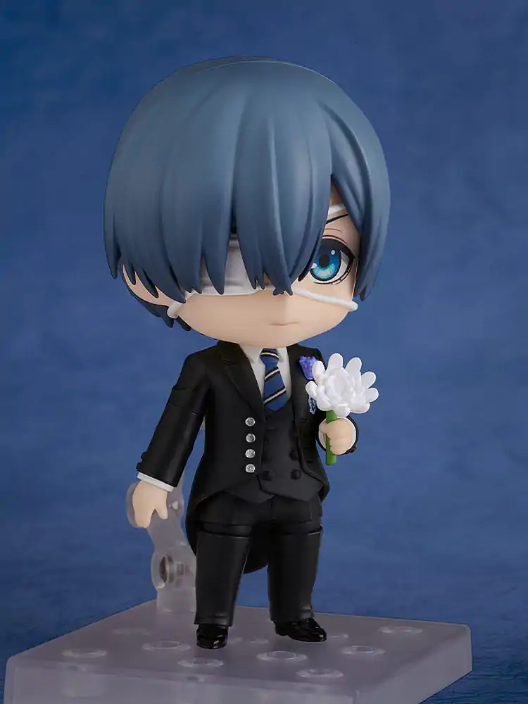 Black Butler: Boarding School Arc Nendoroid Action Figure Ciel Phantomhive: Sapphire Owl Ver. 10 cm product photo