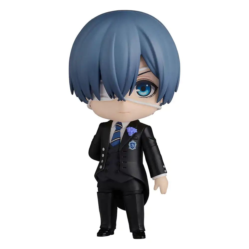 Black Butler: Boarding School Arc Nendoroid Action Figure Ciel Phantomhive: Sapphire Owl Ver. 10 cm product photo