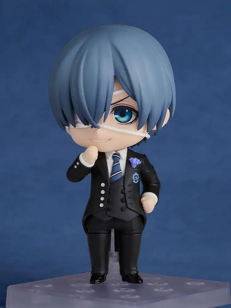 Black Butler: Boarding School Arc Nendoroid Action Figure Ciel Phantomhive: Sapphire Owl Ver. 10 cm product photo