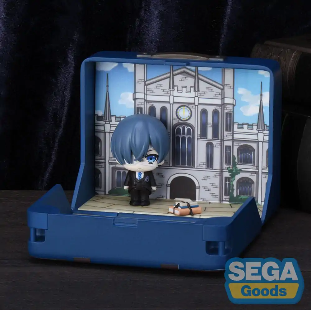 Black Butler: Boarding School Arc Petite World Memories Mini Figure Ciel Phantomhive (EX) 8 cm product photo